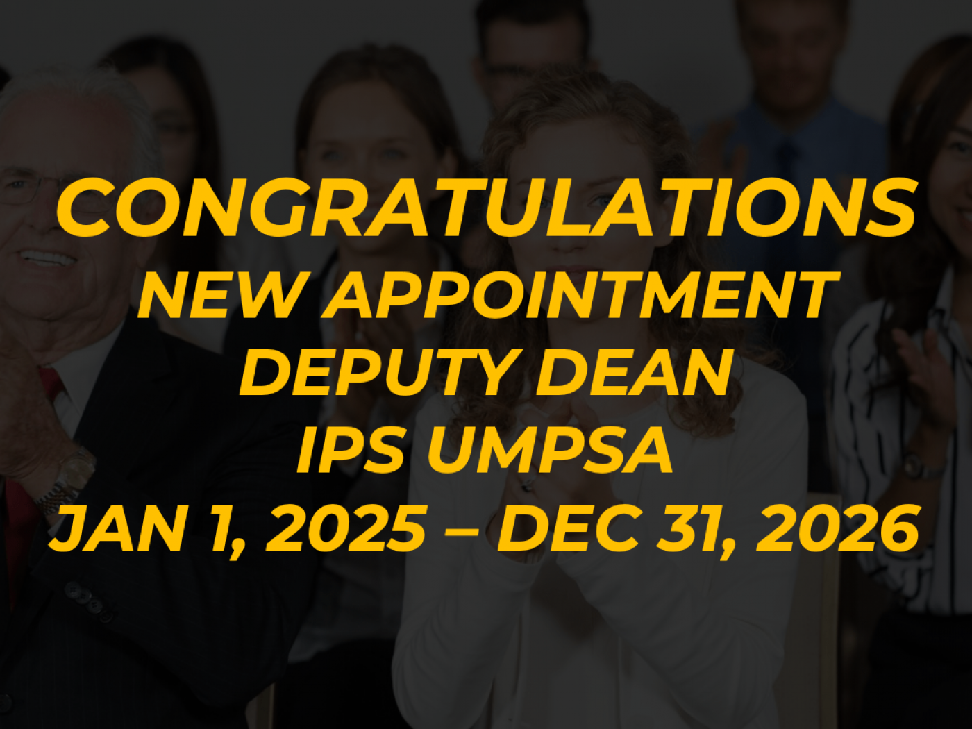 Congratulations Assoc. Prof. Dr. Abdul Rahman Mohd Kasim on the appointment as Deputy Dean at Institute of Postgraduate Studies